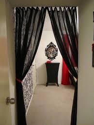 Love The Idea Of Putting Up A Sheer Curtain Behind The Door Gothic Home Decor Bedroom Makeover Home