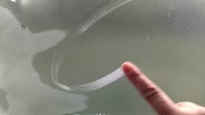 Place the razor blade in a holder and put on safety gloves. How To Remove Frosted Glass Spray Youtube
