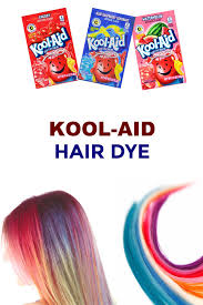 Dyeing your hair tips with kool aid is a bit cheaper than. Kool Aid Hair Dye