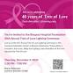 Tree of Love Lighting and Reception event in Kalamazoo, MI