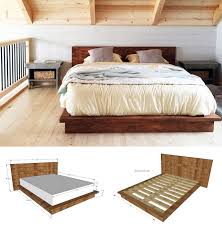 Floor mattresses don't take up much space, in fact majority come with the option of easy storing either by rolling them up or sometimes packing them in an accompanying cover. 21 Awesome Diy Bed Frames You Can Totally Make Posh Pennies