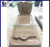 France Simple Tombstone in Granite Rose Dalva - Tombstone ...