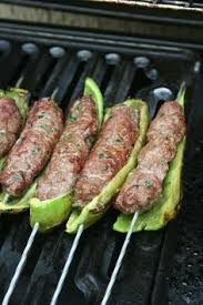Brochettes De Poivrons Farcies A La Kefta Passion Culinaire By Minouchka Cuisine Marocaine Recette Kefta Recette Grillade