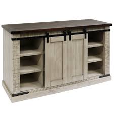 Beautiful low and large rustic and shabby chic style cabinet in cream color that can accommodate tv, media storage or any other consoles or objects. August Grove Alika Solid Wood Tv Stand For Tvs Up To 58 Reviews Wayfair