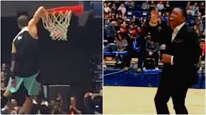 Check out free agent player isaiah thomas and his rating on nba 2k21. Isiah Thomas Can T Believe This Wild Elbow Dunk Espn Video