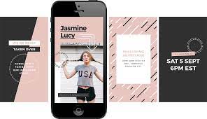 How To Stand Out With 12 Free Instagram Stories Templates Instagram Story Instagram Story Template Free Instagram