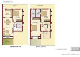Unit, rather than the typical cost of $166,500. Map Twin Bungalow Floor Plan Flats Row Housing House Plans 30393
