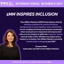Join One Million Mentors for International Women's Day | One ...