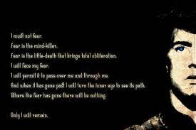 Litany Against Fear Dune Wiki Fandom
