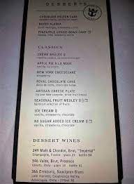Oasis of the seas main dining room pictures. New Main Dining Room Menus On Oasis Of The Seas Dining Menu Menu Restaurant Royal Carribean Cruise Oasis