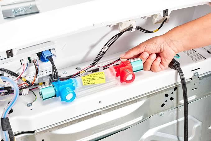 Automatic Washing Machine Water Inlet Valve Repair