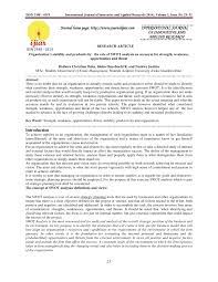 Reseapers netflix swot analysis : Pdf Organization S Stability And Productivity The Role Of Swot Analysis An Acronym For Strength Weakness Opportunities And Threat