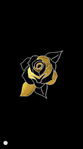 Black And Rose Gold Wallpaper Iphone Mailyseven Black Wallpapers Tumblr Rose Flower Wallpaper Bling Wallpaper