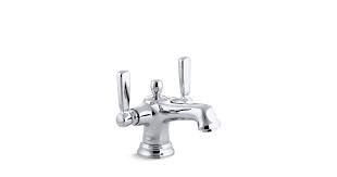 Purist® widespread bathroom sink faucet with low lever handles and low gooseneck spout purist® widespread bathroom sink faucet with low lever handles and low g. K 10579 4 Bancroft Monoblock Bathroom Sink Faucet Kohler