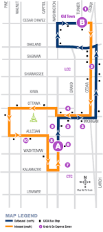 The cta system map shows both cta bus and rail lines, as well as connecting services provided by other transit agencies in chicago and surrounding communities. Cata Grab Go Express