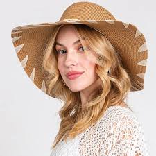 Floppy Beach Hat with Edge Details