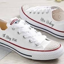 Wedding Shoes Trends And Tips To Help You Choose The Wedding Shoppe Converse Wedding Shoes Bride Converse Wedding Converse