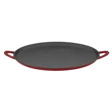 Mario Batali By Dansk Enameled Cast Iron Pizza Pan And Griddle 12inch Chianti Click Image For More Details Am Cast Iron Pizza Cast Iron Pizza Pan Pan Pizza