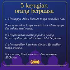 Biasanya para ibu akan menyajikan aneka menu yang spesial … 5 Kerugian Orang Berpuasa Connection Story You Must