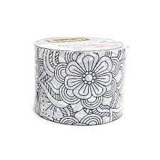 This durable, conformable, crystal clear tape is for repairing, reinforcing, and protecting the bound edges and surfaces of books, magazines, and other printed documents. Scotch Expressions Coloring Book Tape 1 18 X 165 Select Design Dollarfanatic Store