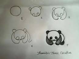 Dessin Panda Dessin Enfantin Dessin Facile Animaux Dessins Faciles
