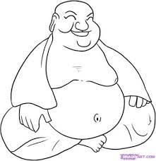 Laughing Buddha Drawing Easy How To Draw Buddha Step By Step Buddha Drawing Buddha Art Drawings how to draw buddha step by step