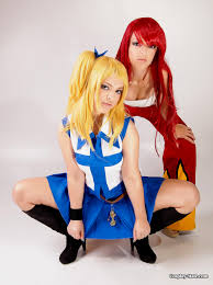 Lucy and Tanya Cosplay Beauties - Cherry Nudes