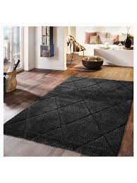 Moderne teppiche sind ein toller blickfang. Mioli Hochflor Teppich In Anthrazit Gunstig Kaufen Limango