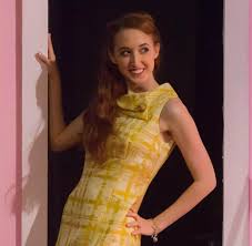 From Theatre Downtown S Production Of Five Lesbians Eating A Quiche Actress Karen Marie Black Photo By Steven Ross Actresses Summer Dresses Fashion