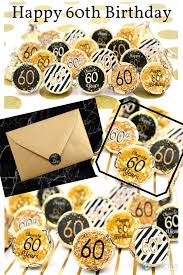 And do scroll down the. Black And Gold 60th Birthday Party Favor Stickers 180 Count 60th Birthday Party 60th Birthday Party Decorations 60th Birthday