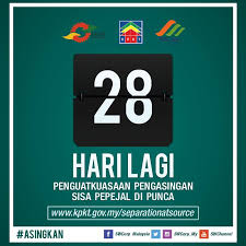 Kutipan sampah dan sisa makanan di sepanjang sungai klang di ibu negara mencecah 10 tan setiap bulan. Selamat Pagi Malaysia 28 Hari Lagi Menjelang Penguatkuasaan Pengasingan Sisa Pepejal Di Punca Adakah Anda Telah Mula Melakukan Pengasingan Sisa Pepejal Jom Kongsikan Dengan Admin Pengalaman Anda Lakukan Pengasingan Sisa Pepejal Kpkt Malaysia