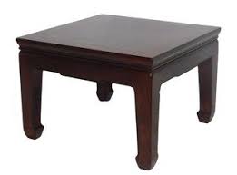 Maybe you would like to learn more about one of these? Chinese Coffee Table Solid Elm Horse Hoof Leg 42 Square Solid Coffee Table End Tables Red Mahogany Stain