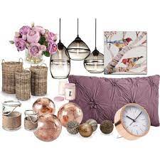 Mauve Copper Accessory Room Inspiration Room Inspiration Mauve Living Room Rose Gold Decor