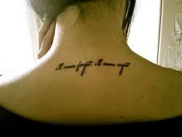 It adds a different sort of aura to the text that makes it expressive and very approachable. 15 Best Tattoos For Smaller Fonts Temporary Tattoo Blog