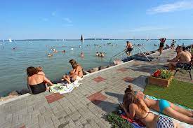 Photo Public Beach In The Village Of Revfulop At Lake Balaton Hungary S Summer Playground Travel Around The World Balaton Lake