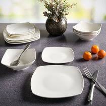 Serve dinner in style with our collection of stylish stoneware plates, bowls, and mugs. Oven Safe Gibson Home Dinnerware Sets You Ll Love In 2021 Wayfair