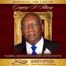 In Loving Memory of Mr. Gregory A. Albury December 13, 1951