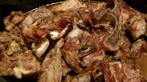 Seasoned Pork Neck Bones Are Baked Until Tender And Roasted To A Golden Brown In This Pork Neck Bones Recipe Pork Roast And Sauerkraut Baked Neck Bones Recipe