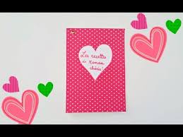 Il faut juste suivre la recette. Bricolage Fete Des Meres Fabriquer Un Carnet De Recettes Youtube