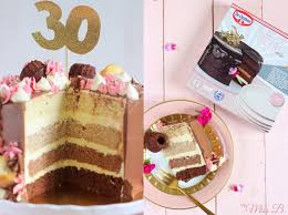 Manchmal sind die kuchen oder torten aber auch dekoriert: Anzeige Eine Torte Zum 30 Geburtstag Alles Gute Dr Oetker Back Club