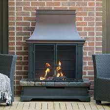 Wood burning faux stone fire column chimenea (10) model# tfe980082. Pin On My Faves