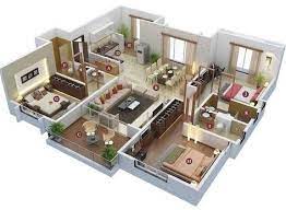 Amazing 3d Floor Plans For You Engineering Basic Modern House Design Home Design Plans House Layout Plans