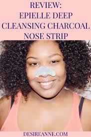 Biore Charcoal Pore Strips Before And After Epielle Deep Cleansing Charcoal Nose Strip Review Desire Anne Nose Strips Acne Help Deep Cleansing