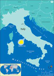 Vatican city , in full state of the vatican city , italian stato della città del vaticano , ecclesiastical state, seat of the roman catholic church , and an enclave in rome , situated on the west bank of the tiber river. Which Is The Smallest Country In The World Answers