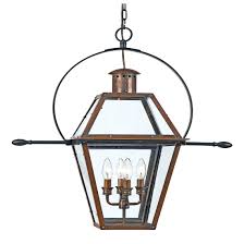 Shop Copper Grove Kran 4 Light Aged Copper Outdoor Hanging Lantern On Sale Overstock 8463699