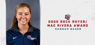 Hannah Baker Earns Liberty University's Top Athletic Honor