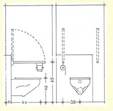 Wc Masse Und Bewegungsflachen Landesverband Selbsthilfe Korperbehinderter Baden Wurttemberg E V