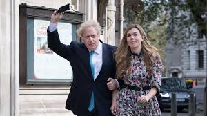 Carrie symonds wears yet another excellent floral dress during a reception for the armed forces at no.10. Boris Johnson Marries Carrie Symonds In Secret Westminster Ceremony Uk News Sky News