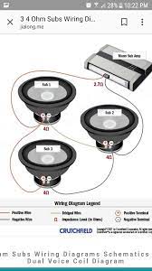 A trick that professional installers use to get more power out of amplifiers is to wire up speakers in different ways, playing with resistances to achieve a desired. Diagram Svc 3 Subwoofer Wiring Diagram Full Version Hd Quality Wiring Diagram Diagramaperu Qgarfagnana It
