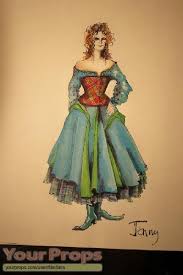 Amsterdam vallon returns to the five points of america to seek vengeance against the psychotic gangland kingpin, bill the butcher, who murdered his father years earlier. Gangs Of New York Jenny Cameron Diaz Original Production Costume Drawing Original Prod Artwork